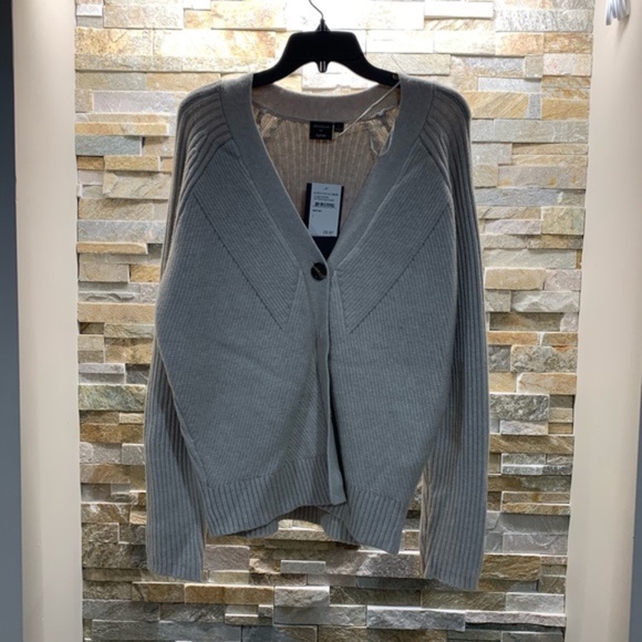 Cyrus V-Neck Button Front Cardigan - Picture 6 of 8